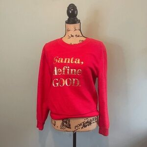 Santa Define Good Graphic ‎ Sweatshirt